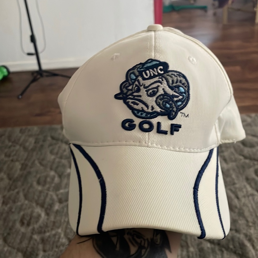 1789 ncaa golf strap back cap UNC golf